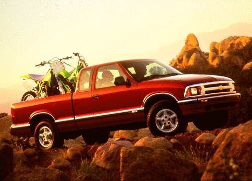 Most Popular Trucks of 1996 - 1996 Chevrolet S10 Extended Cab