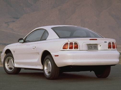 Most Popular Coupes of 1996 - 1996 Ford Mustang