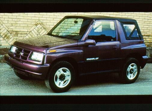 Most Fuel Efficient SUVS of 1996 - 1996 Geo Tracker