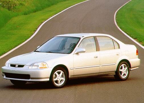 Most Fuel Efficient Sedans of 1996 - 1996 Honda Civic