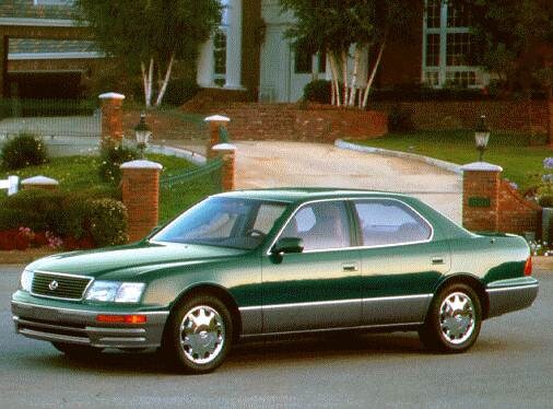 Top Consumer Rated Luxury Vehicles of 1996 - 1996 Lexus LS