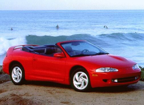 Most Fuel Efficient Convertibles of 1996 - 1996 Mitsubishi Eclipse