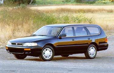 Most Popular Wagons of 1996 - 1996 Toyota Camry