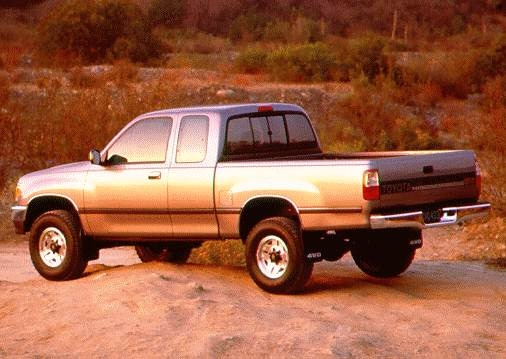 Top Consumer Rated Trucks of 1996 - 1996 Toyota T100 Xtracab