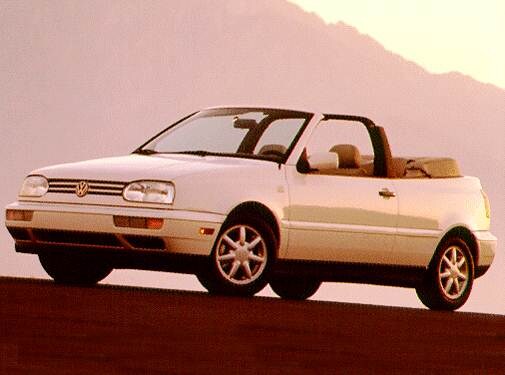 Most Fuel Efficient Convertibles of 1996 - 1996 Volkswagen Cabrio