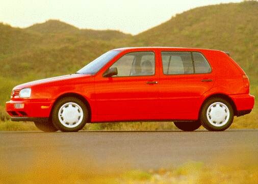 Most Fuel Efficient Sedans of 1996 - 1996 Volkswagen Golf