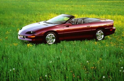 Most Popular Convertibles of 1997 - 1997 Chevrolet Camaro