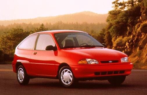Most Fuel Efficient Hatchbacks of 1997 - 1997 Ford Aspire