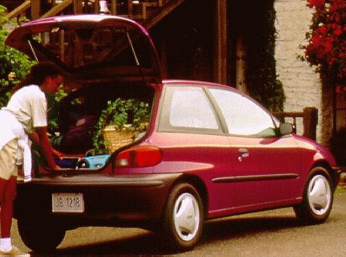 Most Fuel Efficient Hatchbacks of 1997 - 1997 Geo Metro