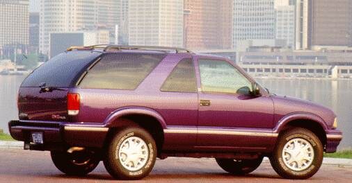Most Popular SUVS of 1997