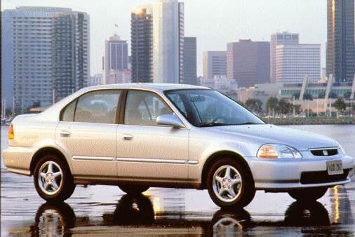 Most Popular Sedans of 1997 - 1997 Honda Civic