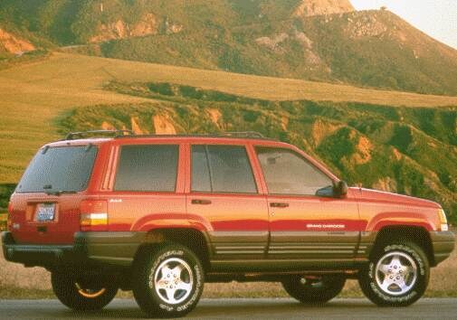Most Popular SUVS of 1997 - 1997 Jeep Grand Cherokee