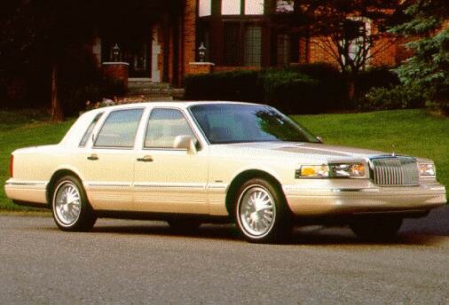 Top Consumer Rated Sedans of 1997 - 1997 Lincoln Town Car