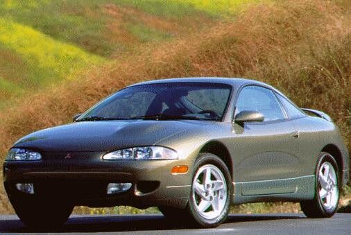 Most Popular Hatchbacks of 1997 - 1997 Mitsubishi Eclipse