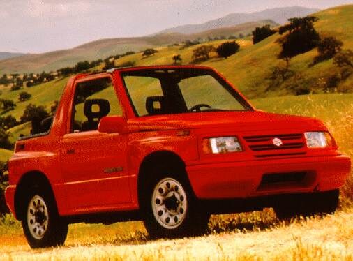 Most Fuel Efficient SUVS of 1997 - 1997 Suzuki Sidekick