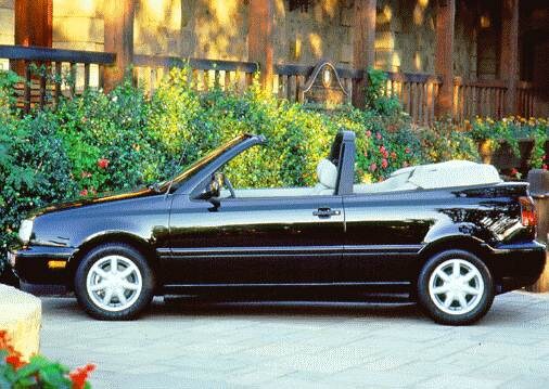 Most Fuel Efficient Convertibles of 1997 - 1997 Volkswagen Cabrio