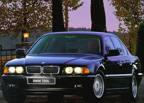 Highest Horsepower Luxury Vehicles of 1998 - 1998 BMW 7 Series