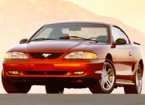 Most Popular Coupes of 1998 - 1998 Ford Mustang