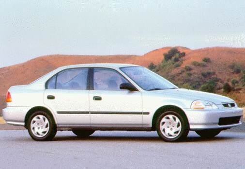 Most Fuel Efficient Sedans of 1998 - 1998 Honda Civic