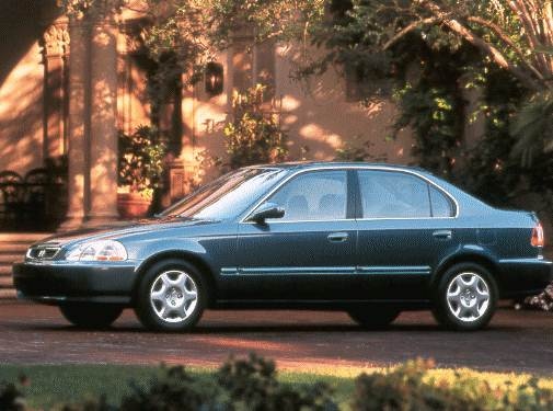 Most Popular Sedans of 1998 - 1998 Honda Civic