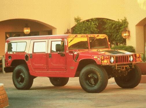 Highest Horsepower Wagons of 1998 - 1998 HUMMER H1