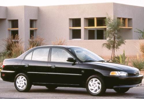 Most Fuel Efficient Sedans of 1998 - 1998 Mitsubishi Mirage