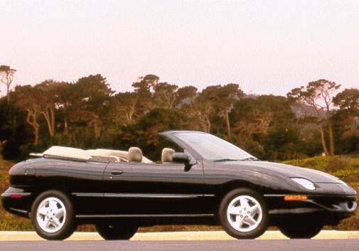Most Fuel Efficient Convertibles of 1998 - 1998 Pontiac Sunfire