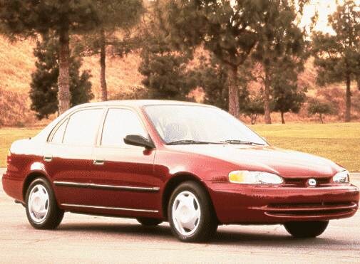 Most Fuel Efficient Sedans of 1999 - 1999 Chevrolet Prizm