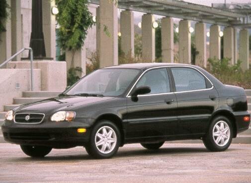 Most Fuel Efficient Sedans of 1999 - 1999 Suzuki Esteem