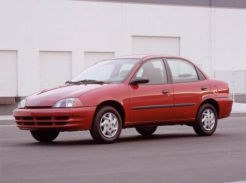 Most Fuel Efficient Sedans of 2000 - 2000 Chevrolet Metro