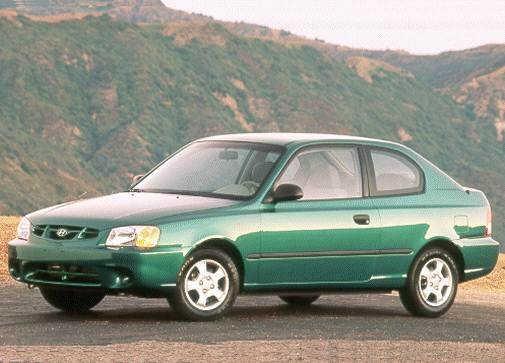 Most Fuel Efficient Coupes of 2000 - 2000 Hyundai Accent