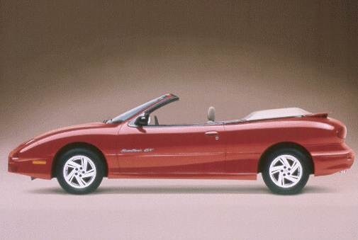 Most Fuel Efficient Convertibles of 2000 - 2000 Pontiac Sunfire