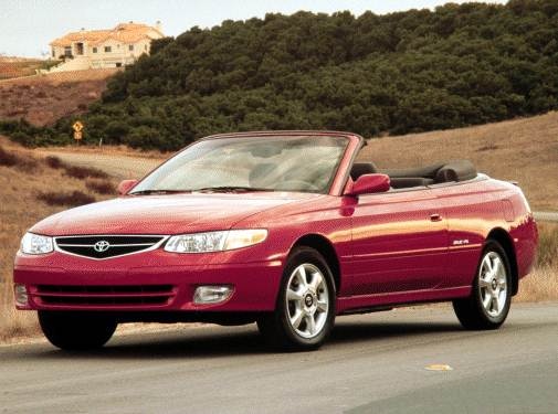 Most Fuel Efficient Convertibles of 2000 - 2000 Toyota Solara