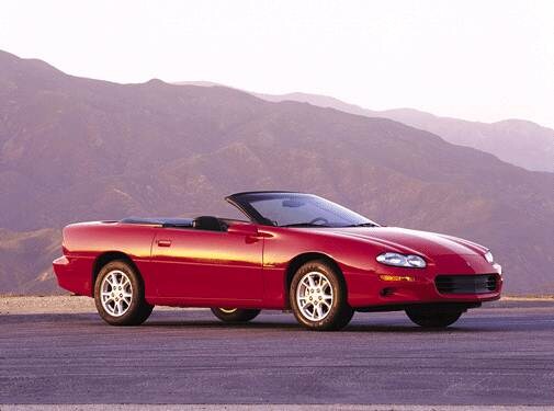 Most Popular Convertibles of 2001 - 2001 Chevrolet Camaro