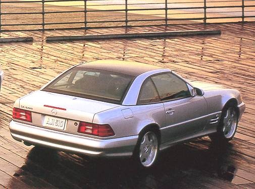 Highest Horsepower Luxury Vehicles of 2001 - 2001 Mercedes-Benz SL-Class