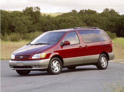 Most Popular Van/Minivans of 2001 - 2001 Toyota Sienna