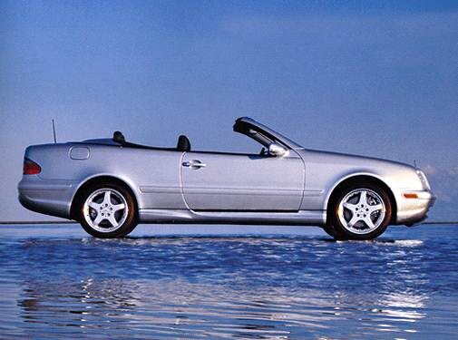 Highest Horsepower Convertibles of 2002 - 2002 Mercedes-Benz CLK-Class