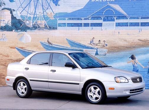 Most Fuel Efficient Sedans of 2002 - 2002 Suzuki Esteem