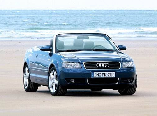 Most Fuel Efficient Convertibles of 2003 - 2003 Audi A4