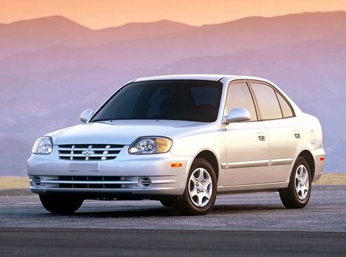 Most Fuel Efficient Sedans of 2003 - 2003 Hyundai Accent