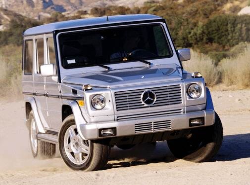 Highest Horsepower SUVS of 2003 - 2003 Mercedes-Benz G-Class