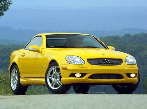 Highest Horsepower Convertibles of 2003 - 2003 Mercedes-Benz SLK-Class