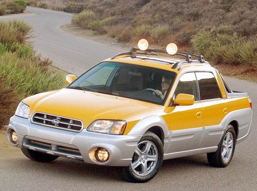 Most Fuel Efficient Trucks of 2003 - 2003 Subaru Baja