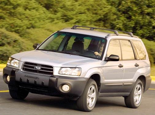 Most Fuel Efficient Crossovers of 2003 - 2003 Subaru Forester