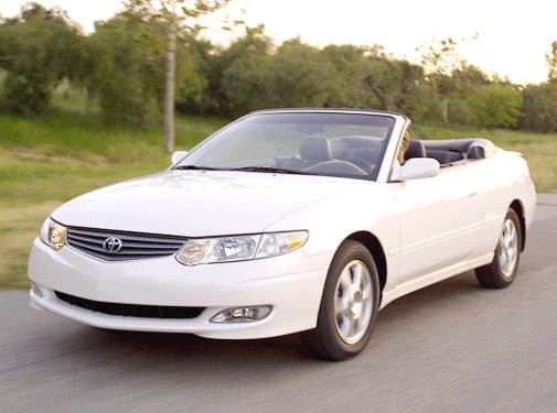 Top Consumer Rated Convertibles of 2003 - 2003 Toyota Solara