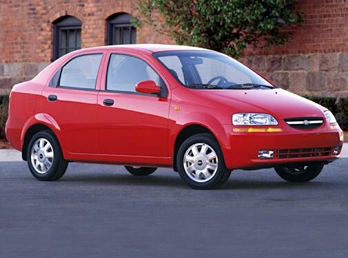 Most Fuel Efficient Sedans of 2004 - 2004 Chevrolet Aveo