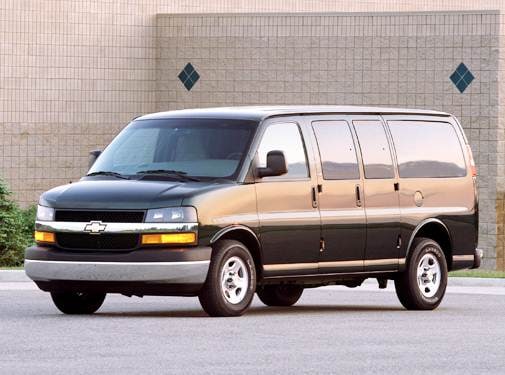 Highest Horsepower Van/Minivans of 2004 - 2004 Chevrolet Express 3500 Passenger
