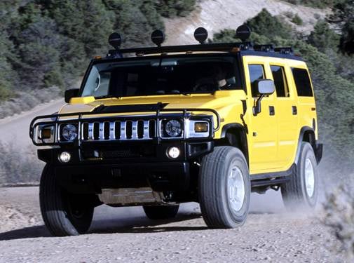 Top Consumer Rated SUVS of 2004 - 2004 HUMMER H2