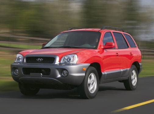 Most Fuel Efficient Crossovers of 2004 - 2004 Hyundai Santa Fe