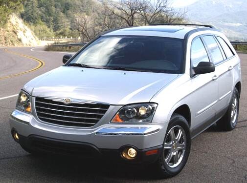 Most Popular Crossovers of 2005 - 2005 Chrysler Pacifica